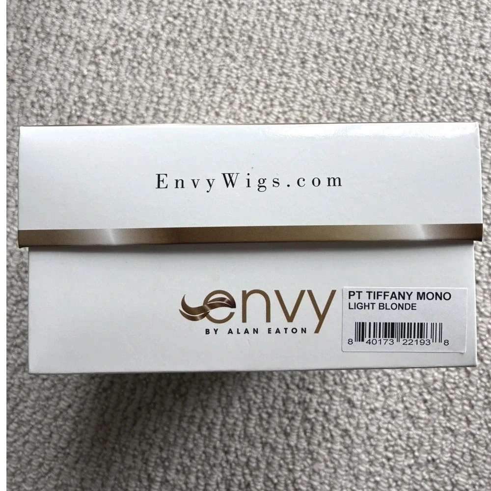 New in Box Envy Wig Tiffany in Light Blonde Petite Monofilament  Premium Quality